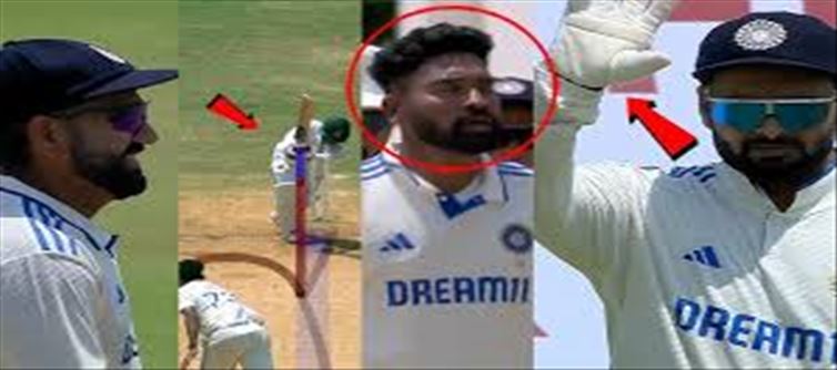 Rishabh Pant asks for an apology to Mohammad Siraj..!?