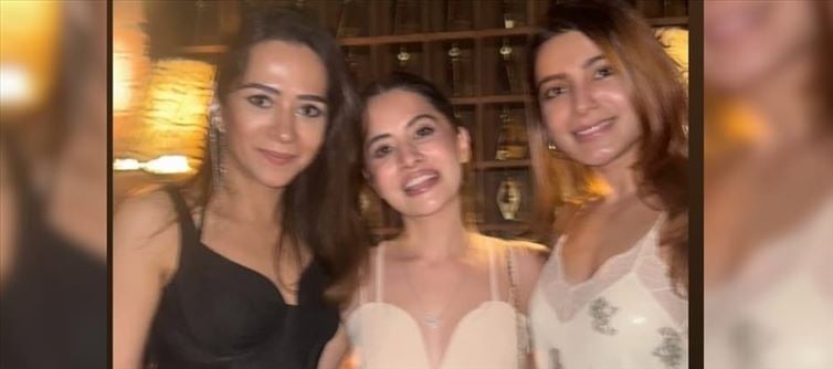 Samantha Finally Meets The Controversial Actress