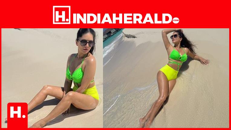 “She Came, She Glowed, She Conquered: Sunny Leone’s Sunkissed Return to Glamour