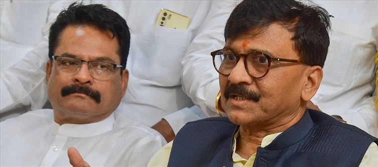 What did Uddhav group MP Sanjay Raut say about CM ED raid in Delhi?