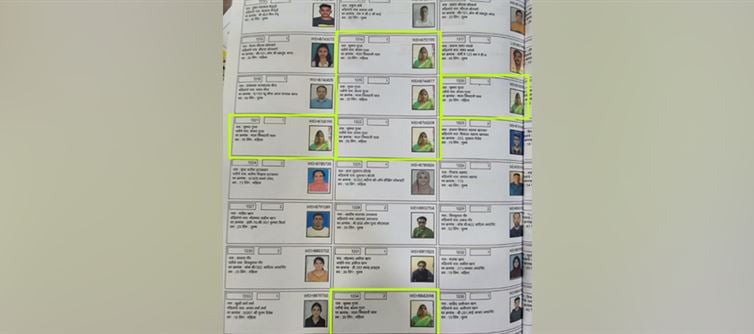 SHOCKING LEVEL OF BJP & ECI FRAUD !?! Sushma Gupta Has Six Votes In Same Constituency, Same Booth and on Same page of Voter List