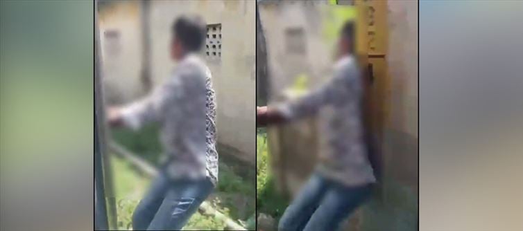 SHOCKING VIDEO - Guy Dancing on Train gets Hit by Electric Pole