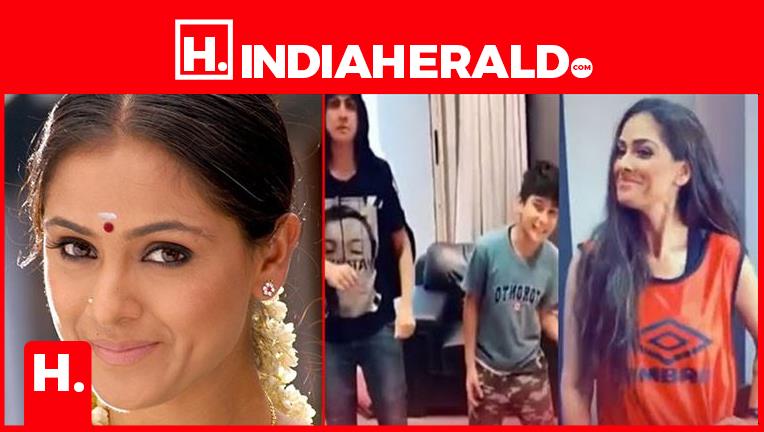 కొడుకుతో కలిసి నటి సిమ్రన్‌ డాన్సు.. వైరల్ గా మారిన విడియో