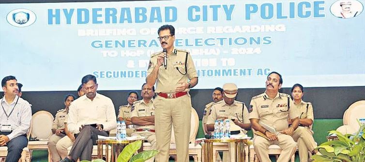 Telangana - All set for smooth polls in Hyderabad