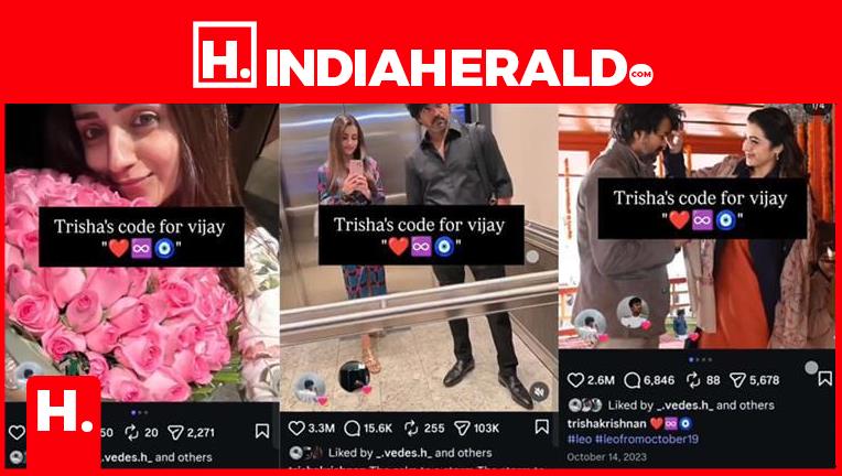Trisha s Emoji Bombshell: Code for Vijay s Cheating Heart—E