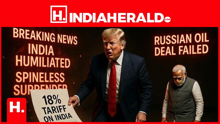 Trump Publicly Bullies India – 56-Inch Chest Government Responds With Total Silence