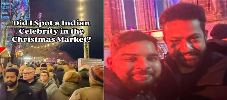 Watch: Jr NTR enjoys festive cheer at Edinburgh Christmas market with circle of relatives