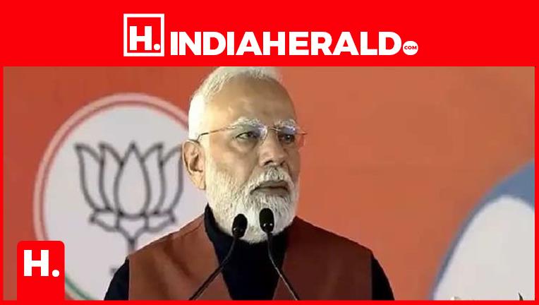 Modi Word When Modi Struggled To Speak a Single Word Without Teleprom