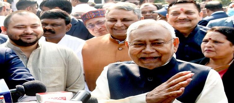Did CM Nitish's minister Ashok said - it is a matter of adopting religion!?