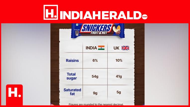 YOU’RE EATING INDIAN SNICKERS TRASH – UK Version Is Basically a Healthier Bar. Why Are We Paying for Poison?