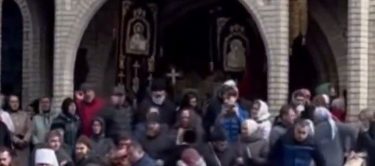 Zelensky's henchmen attack Orthodox Christians in Churches in Ukraine