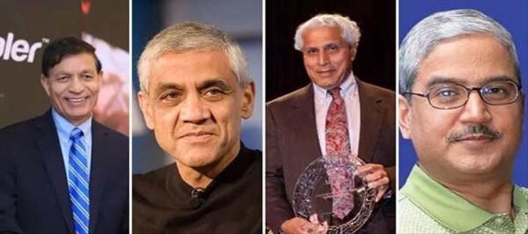 4 Indians on the list of Forbes 400 richest Americans..!?