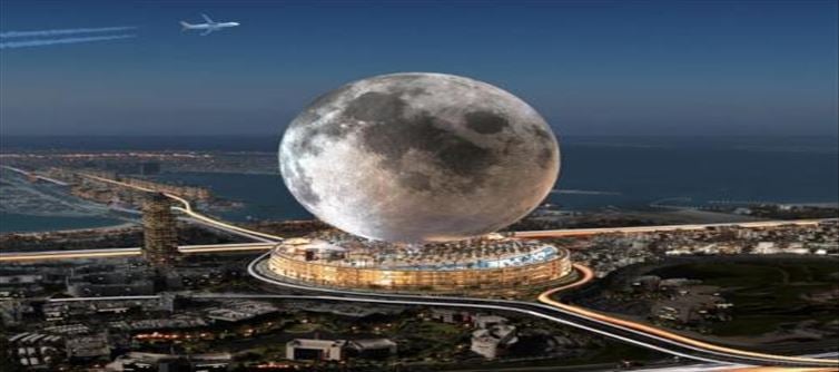 Moon Shaped resort..!? Another level project of Dubai..!
