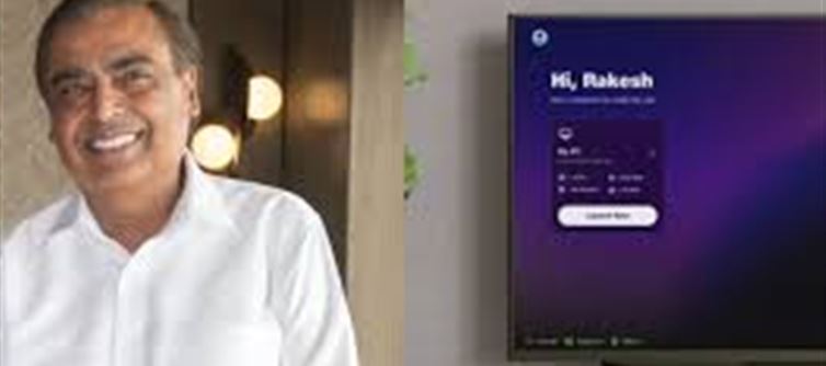 Mukesh Ambani Transforms Tv Into Pc With Reliance Jio Launch.