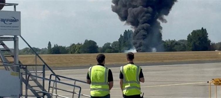 Zeusch Aviation Plane Crashes During Takeoff
