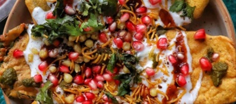 Palak Patta Chaat Foodengtimes Foodie2North indianveg intermediate appetizers