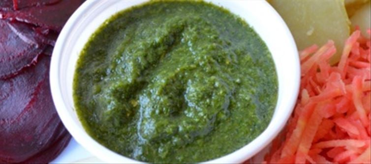 Recipe: Green Coriander Chutney