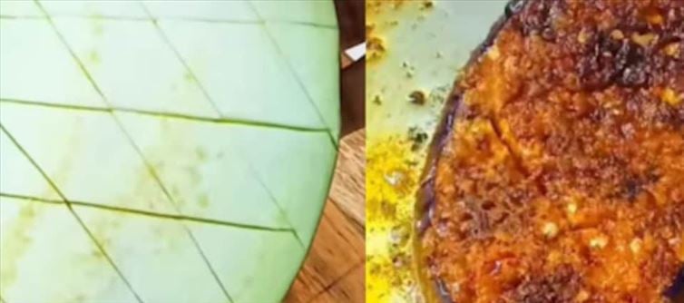 Scrumptious Baingan Garlic Tawa Fry Recipe