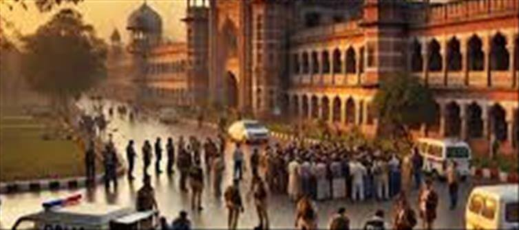 Class 11 student dies in firing at AMU, chaos in campus?