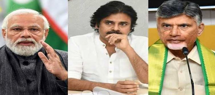 మోడీ, పవన్, బాబు.. ఓ ట్రయాంగిల్ లవ్ స్టోరీ?