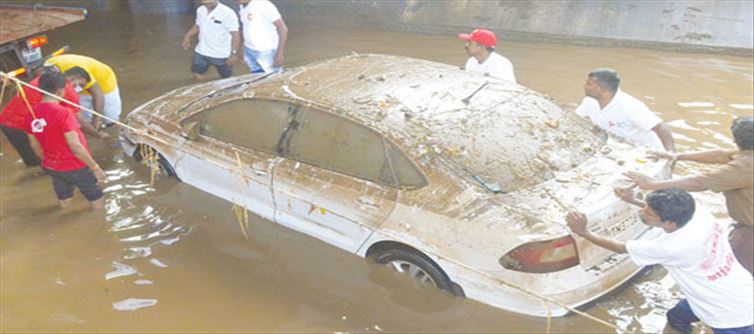 Coimbatore is weak to withstand two hours of rain!!!