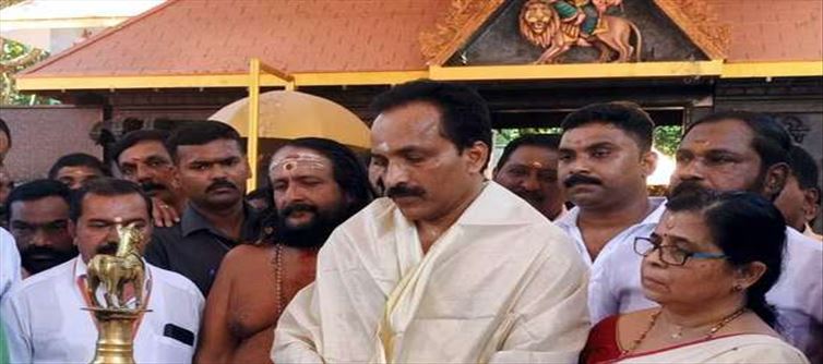 ISRO Chief S Somnath reached Bhadrakali temple!!!