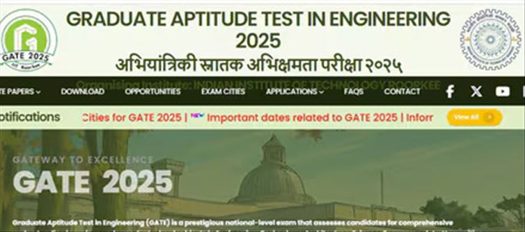 "Final Call: GATE 2025 Registration Without Late Fee Closes Tomorrow!"