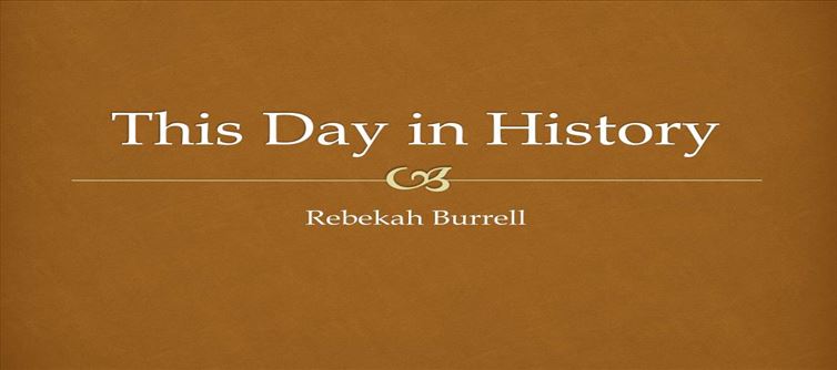 చరిత్రలో ఈరోజు ముఖ్య సంఘటనలు..!