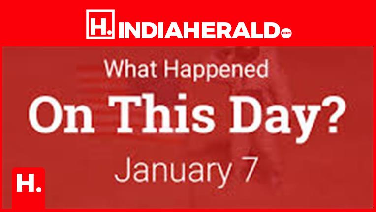 What happened on 7 January in history?
