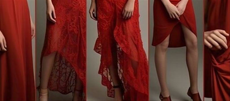 Crimson is the brand new black
