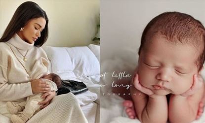 Amy Jackson shares photo of her son Andreas