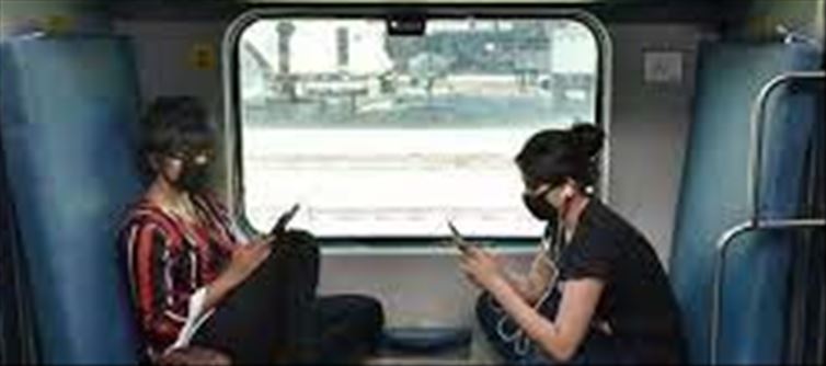 What type of seat do most passengers book in trains?
