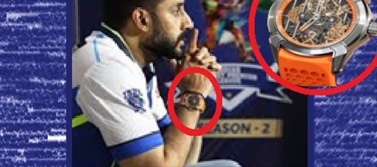 Abhishek Bachchan watch is being a bargain talked about, check its charge here