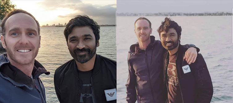 Actor Dhanush reveals FIRST IMAGES from the shooting spot of his Hollywood Debut movie 'THE GRAY MAN'
