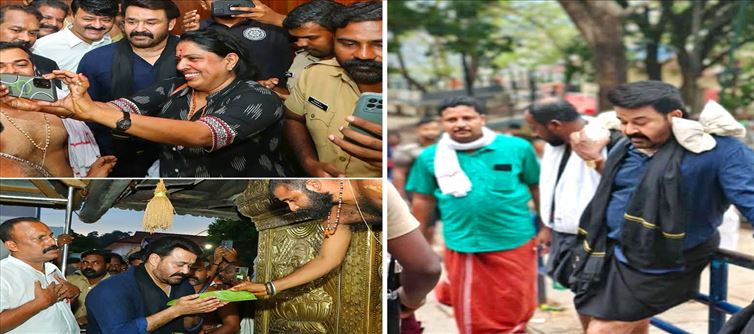 ഇച്ചാക്കയ്ക്കായി ശബരിമല കയറിയും, വഴിപാടു നടത്തിയും, നടൻ മോഹൻലാൽ!