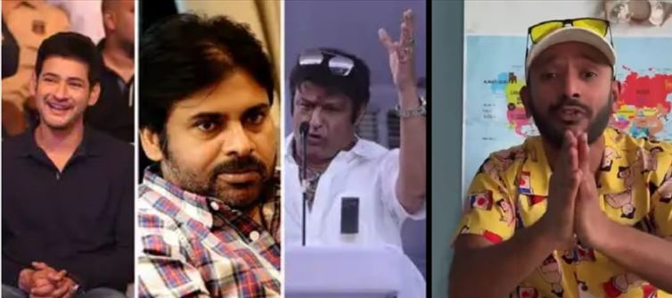 టాలీవుడ్ హీరోలపై ప్రశంసలు కురిపిస్తున్న యూట్యూబర్ అన్వేష్..!