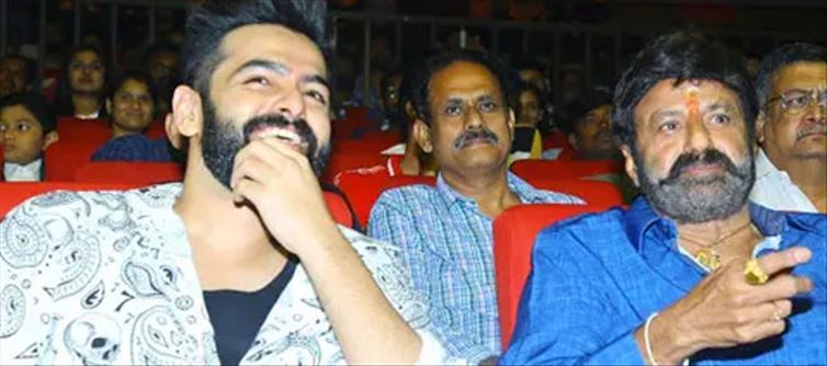 Balakrishna serious on Ram at Skanda event, video went viral on the internet