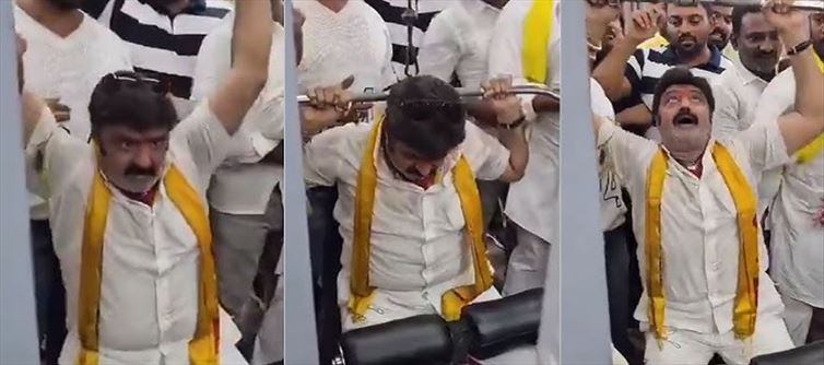 జిమ్ములో బాలయ్య చేసిన పనికి షాక్లో ఫ్యాన్స్.. విడియో వైరల్..!