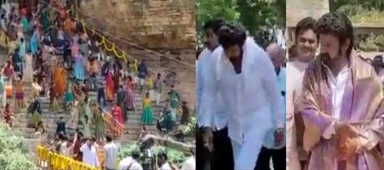 అమ్మ బాబోయ్..బాలయ్య ఆ సెంటిమెంట్ ని ఇప్పటికి ఫాలో అవుతున్నాడా..? షూటింగ్ కి అది వేసుకెళ్లడా..?