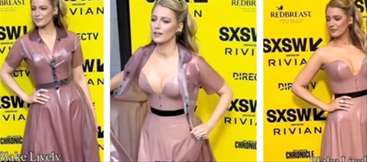 Blake Energetically Does A Quick Little Outfit Alternate At The Pink Carpet As She Attends Some Other Easy Desire SXSW Best.