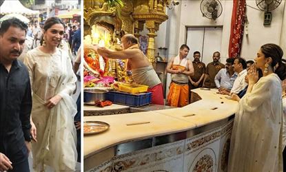 Chhapaak की रिलीज पर सिद्धिविनायक मंदिर पहुंची दीपिका पादुकोण, लिया गणपति बप्पा का आशीर्वाद