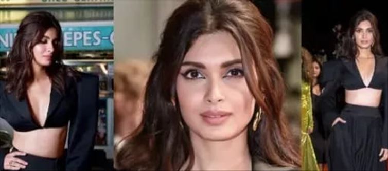 Diana Penty looked glamorous in a black dress at 'Cannes 2023'