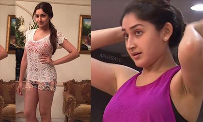 The 21-Year-Old Actress who is going to marry Actor Arya has does it for her Mentor