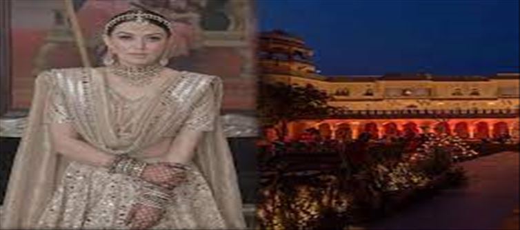 Famous Actress's wedding happening secretly in a palace.!?