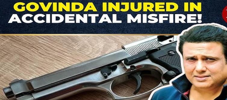 Govinda injured by own revolver, shot below knee