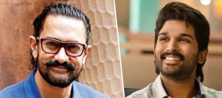 HOT Buzz! Aamir Khan to collaborate with Allu Arjun..!!