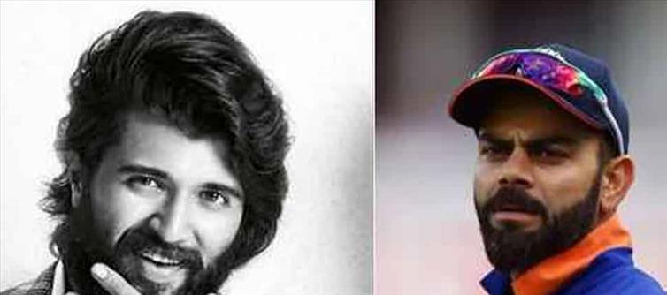 "I want to play Kohli on his Biopic" says Vijay Deverakonda