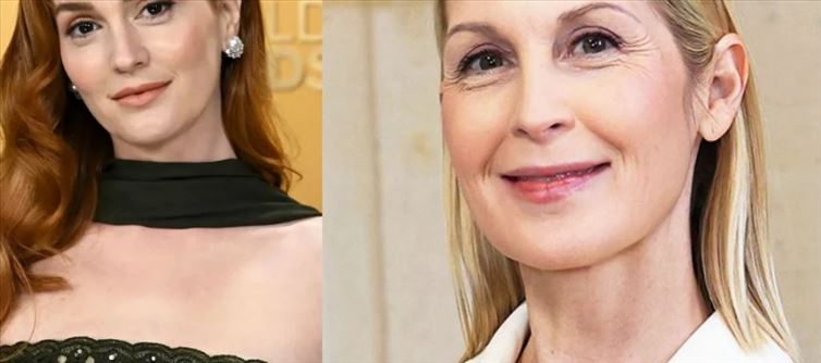 It Turned Into A Mini Gossip Ladies Reunion For Leighton Meester And Kelly Rutherford At Paris Fashion Week