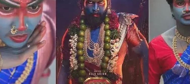 Kevvu Karthik in Pushpa 2 Getup: Netizens query, 'Why Now, Bro?'