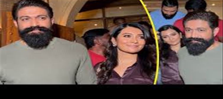 KGF Star Yash Enjoys Dinner Date with Wife Radhika Pandit in Mumbai